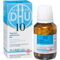 Biochemie Dhu 10 Natrium Sulfuricum D 6 Tabletten