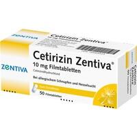 Cetirizin Zentiva 10 Mg Filmtabletten