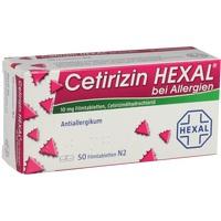 Cetirizin Hexal Bei Allergien Filmtabletten