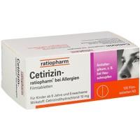 Cetirizin-Ratiopharm Bei Allergien 10 Mg Filmtabl. Filmtabletten