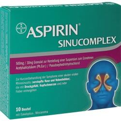 ASPIRIN SINUCOMPLEX 500/30